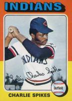1975 O-Pee-Chee #135 Charlie Spikes Baseball Card