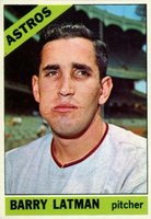 1966 Topps #451 Barry Latman Baseball Card