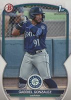 2023 Bowman Paper Prospects #BP133 Gabriel Gonzalez Baseball Card