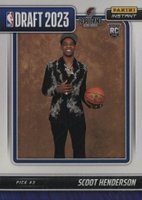 2023 Panini Instant Draft Night #DN3 Scoot Henderson Basketball Card