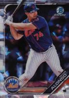2019 Bowman Prospects Chrome #127 Pete Alonso Atomic Refractor Baseball Card