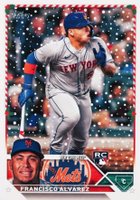 2023 Topps Holiday #H111 Francisco Alvarez Ssp Baseball Card