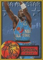 1996 Fleer #282 Michael Jordan Basketball Card