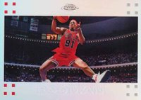 2007 Topps Chrome #93 Dennis Rodman Refractor Basketball Card