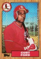 1987 Topps Tiffany #399 Curt Ford Baseball Card