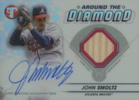 2023 Topps Pristine Around the Diamond Autograph Relic #ADRJS John Smoltz Baseball Card
