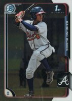 2015 Bowman Prospects #BCP71 Ozhaino Albies Chrome Baseball Card