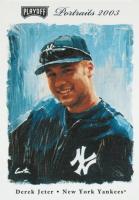 2003 Playoff Portraits #5 Derek Jeter Baseball Card