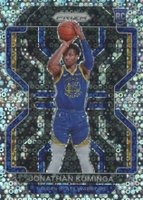 2021 Panini Prizm #307 Jonathan Kuminga Fast Break Basketball Card