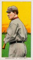 1909 White Borders Polar Bear #52 Roger Bresnahan Batting Baseball Card