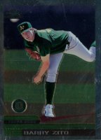 2000 Topps Chrome Traded #T67 Barry Zito Baseball Card