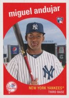 2018 Topps Throwback Thursday #161 Miguel Andujar Baseball Card