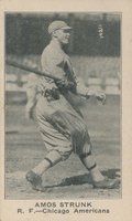 1921 Standard Biscuit # Amos Strunk Baseball Card