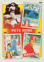 1986 Topps Tiffany #7 Rose Special 1983-85 Baseball Card