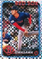 2024 Topps Chrome Update #USC9 Naoyuki Uwasawa X-Fractor Baseball Card