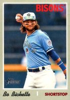 2019 Topps Heritage Minor League #201 Bo Bichette Baseball Card