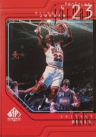 1997 SP Authentic Profiles #P1 Michael Jordan Basketball Card