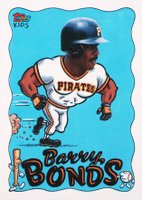 1992 Topps Kids #21 Barry Bonds Baseball Card