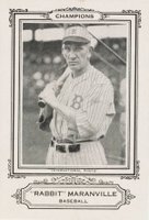 1926 Spalding Champion # Rabbit Maranville Baseball Card