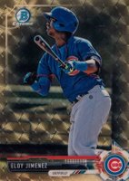 2017 Bowman Chrome Mini #BCP50 Eloy Jimenez Bowman Prospects-Superfractor 1/1 Baseball Card
