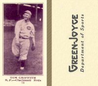 1916 Green-Joyce #73 Tom Griffith Baseball Card