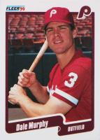 1990 Fleer Update #U-46 Dale Murphy Baseball Card