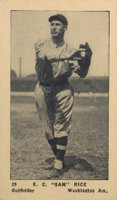1927 American Caramel--Series of 60 #29 Sam Rice Baseball Card