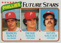 1980 Topps #682 Phillies Future Stars Baseball Card