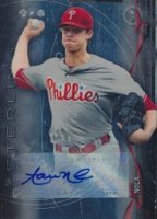 2014 Bowman Sterling Prospects Autograph #ANO Aaron Nola Baseball Card