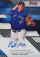 2017 Bowman's Best Best of 2017 Autograph #B17NPE Nate Pearson Baseball Card