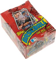 1985 Topps #WPB Wax Pack Box 36 Packs Baseball Card