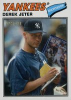 2020 Topps Transcendent Collection VIP Party Derek Jeter Through the Years #1977 Derek Jeter Baseball Card