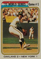 1974 Topps #472 World Series Game 1 Baseball Card