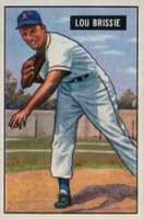 1951 Bowman #155 Lou Brissie Baseball Card
