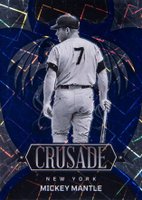 2023 Panini Chronicles Crusade #11 Mickey Mantle Blue Velocity Baseball Card