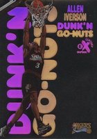 1998 Skybox E-X Century Dunk 'N Go Nuts #5DG Allen Iverson Basketball Card