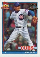 1991 Topps Desert Shield #311 Jeff Pico Baseball Card