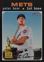2020 Topps Heritage #457 Pete Alonso Nickname Baseball Card