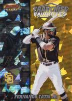 2020 Bowman's Best 2000 Franchise Favorites #FFAFT Fernando Tatis Jr. Atomic Refractor Baseball Card