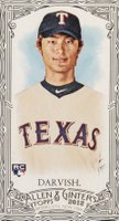 2012 Topps Allen & Ginter #4 YU Darvish Mini Baseball Card