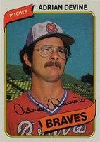 1980 Topps #528 Adrian Devine Baseball Card