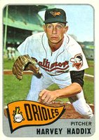 1965 Topps #67 Harvey Haddix Baseball Card