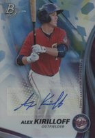 2017 Bowman Platinum Top Prospects Autographs #AK Alex Kirilloff Baseball Card
