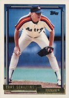 1992 Topps Gold #316 Curt Schilling Baseball Card