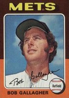 1975 Topps #406 Bob Gallagher Baseball Card