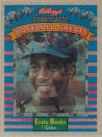 1991 Kellogg's #4 Ernie Banks Baseball Card