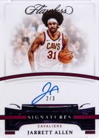 2020 Panini Flawless Flawless Autographs #AUTJAR Jarrett Allen Amethyst Basketball Card