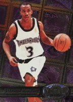 1997 Metal Universe #90 Stephon Marbury Basketball Card