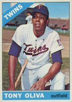 1966 Topps #450 Tony Oliva Baseball Card