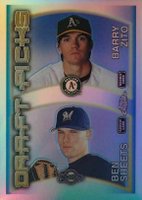2000 Topps Chrome  #451 Ben Sheets/Barry Zito Refractor Baseball Card